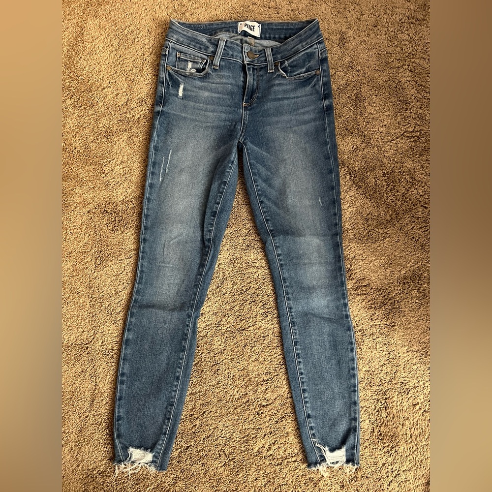 Paige Verdugo Ankle Skinny Jean size 26
